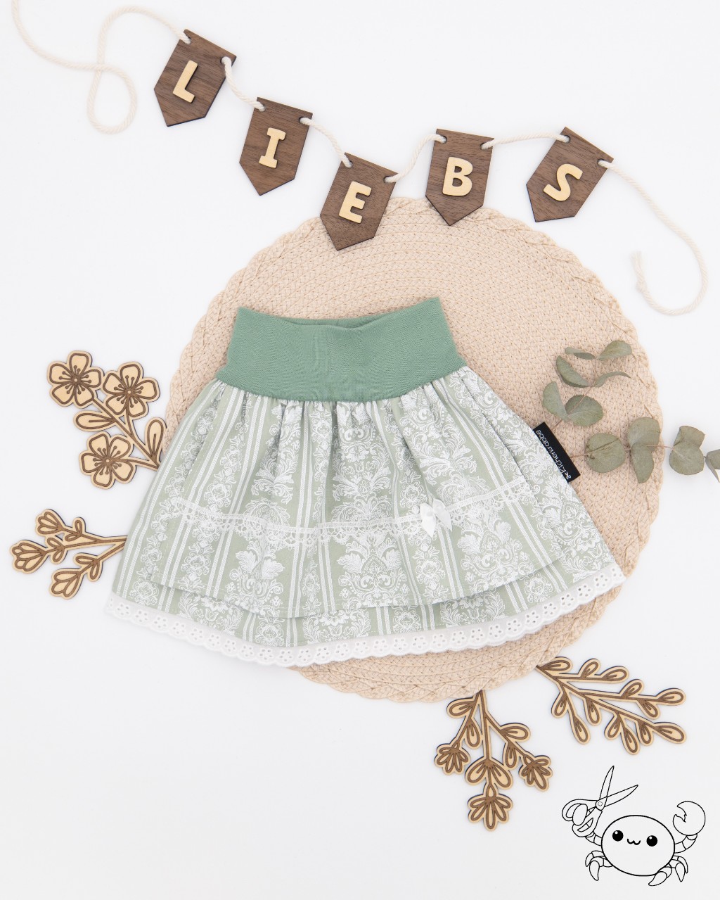 Dirndlrock - Schnittmuster