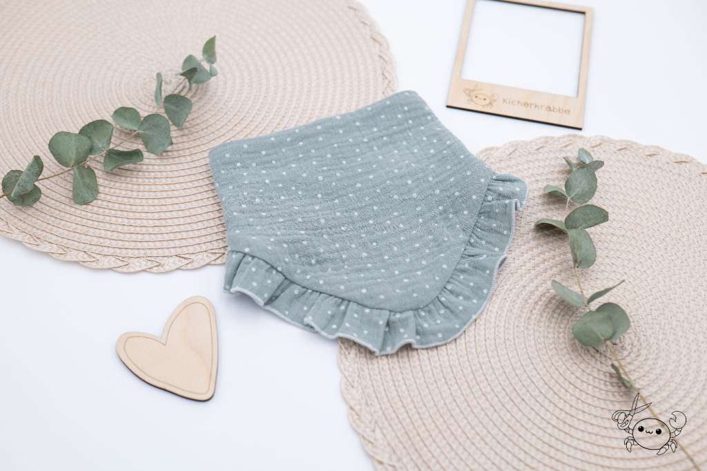 Rüschentuch - Schnittmuster