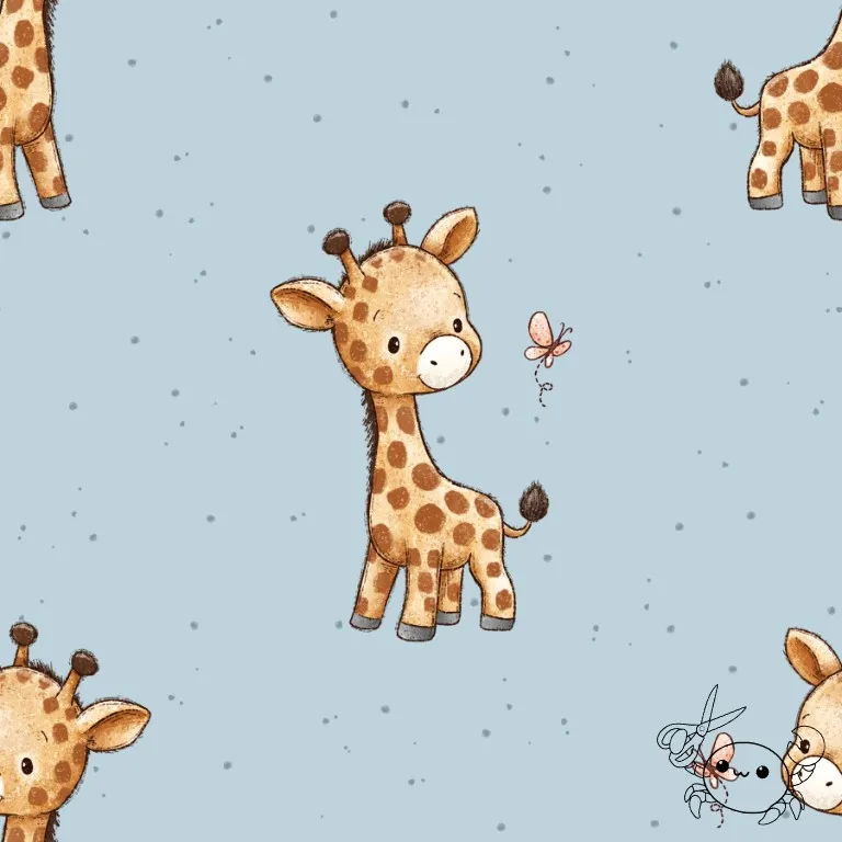 Kleine Giraffe